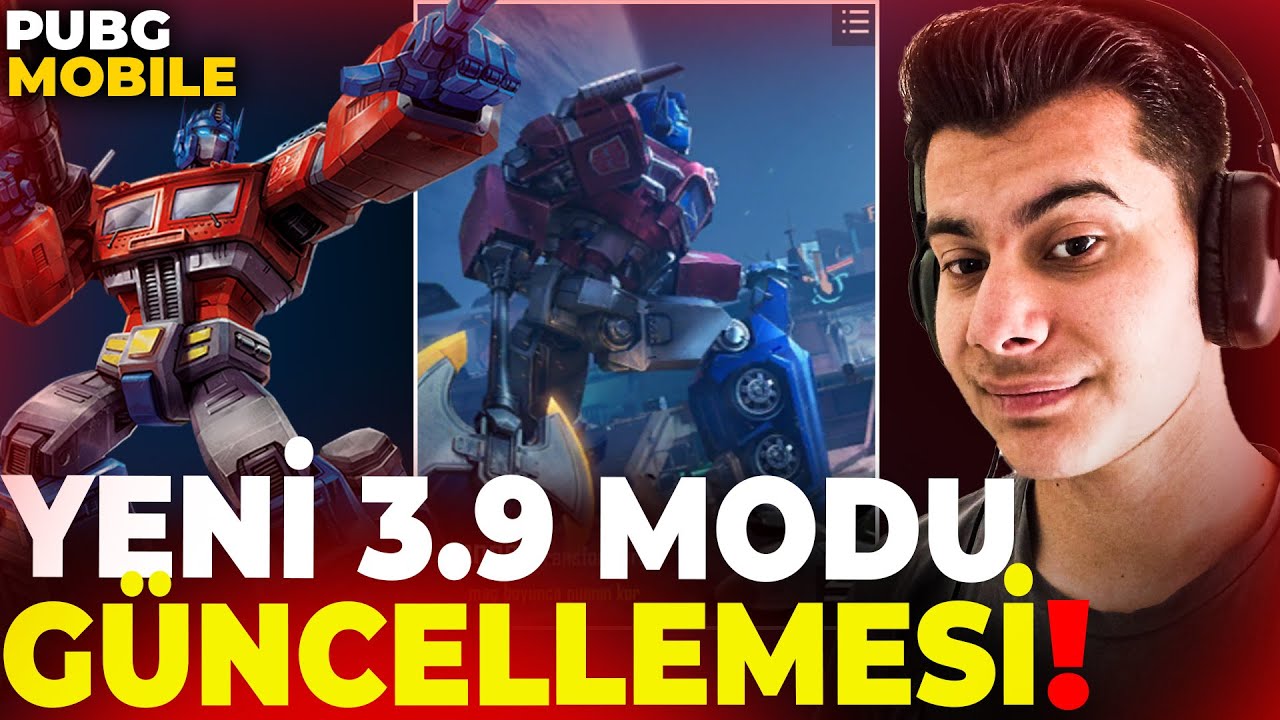YENİ 3.9 GÜNCELLEMESİ GELDİ ( TRANSFORMENS MODU ) PUBG MOBİLE