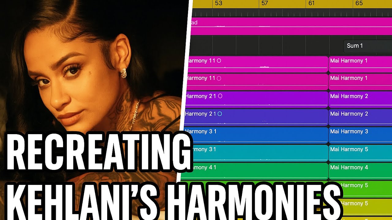 Kehlani’s Harmonies in „Folded“ Are Wild… So I Tried Recreating Them in Logic Pro