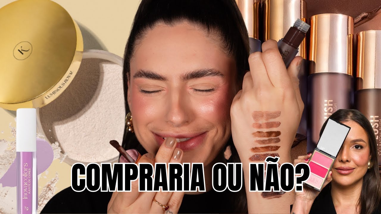 TESTEI ÚLTIMOS RECEBIDOS - MAC, Bruna Tavares, Ruby Rose, Kohll Beauty, Vizzela...