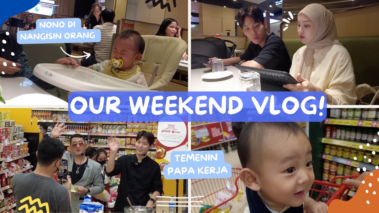 HARI MINGGU BERSAMA JUNHO! |Temenin Papa Kerja, Makan di Haidilao