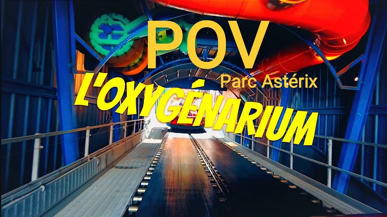 L'oxyg&eacute;narium Spinning Rapids POV Parc Ast&eacute;rix