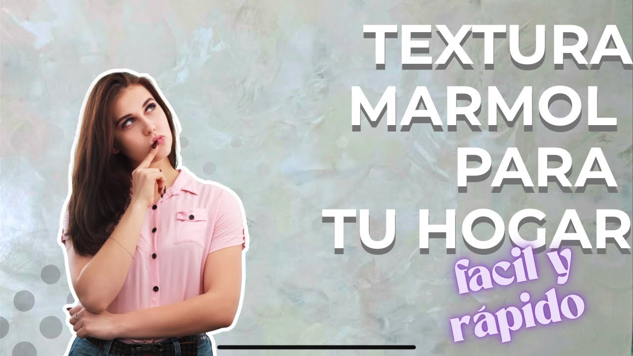 Decoración tipo mármol perfecto para tu habitación