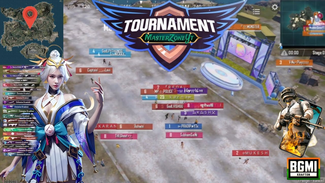 FIRST BGMI TOURNAMENT IN ERANGLE MAP || SQUAD CLASSIC MODE ||
