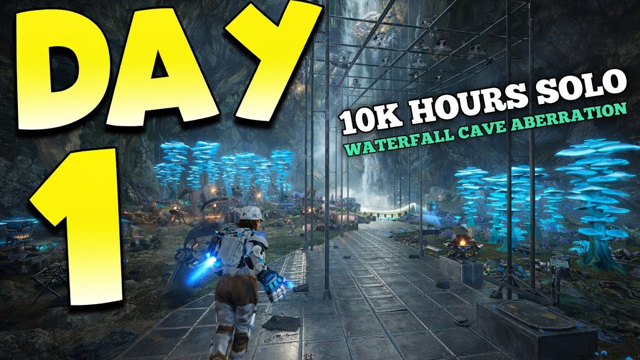SOLO MESA ARK - I LIVE IN A WATERFALL CAVE IN ABBERATION