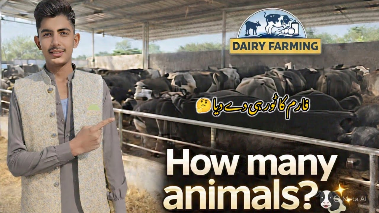 Full interesting 🤔 Kitne janwer hn? #farmtour #multanibabaofficial #vlog 