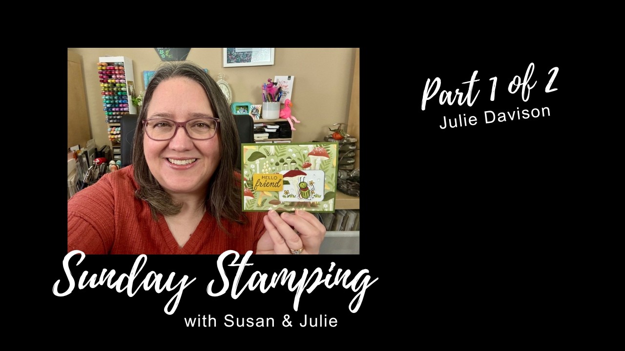 Sunday Stamping Ep 243, Pt 1: Stampin' Up! Cute as a Bug Card Ideas