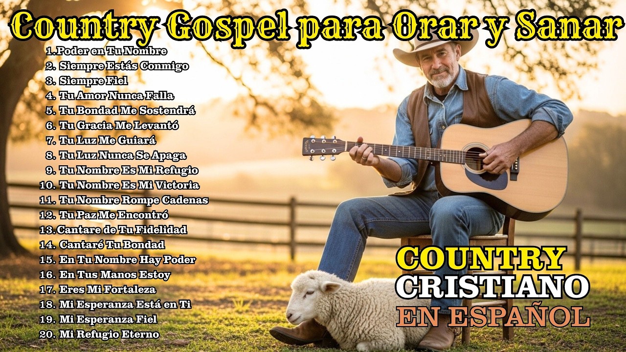 Musica Cristiana Country en Español | Country Gospel para Orar y Sanar
