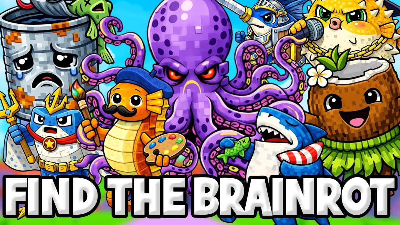 ALL 11 NEW BRAINROTS [352] FIND THE BRAINROT (Roblox)