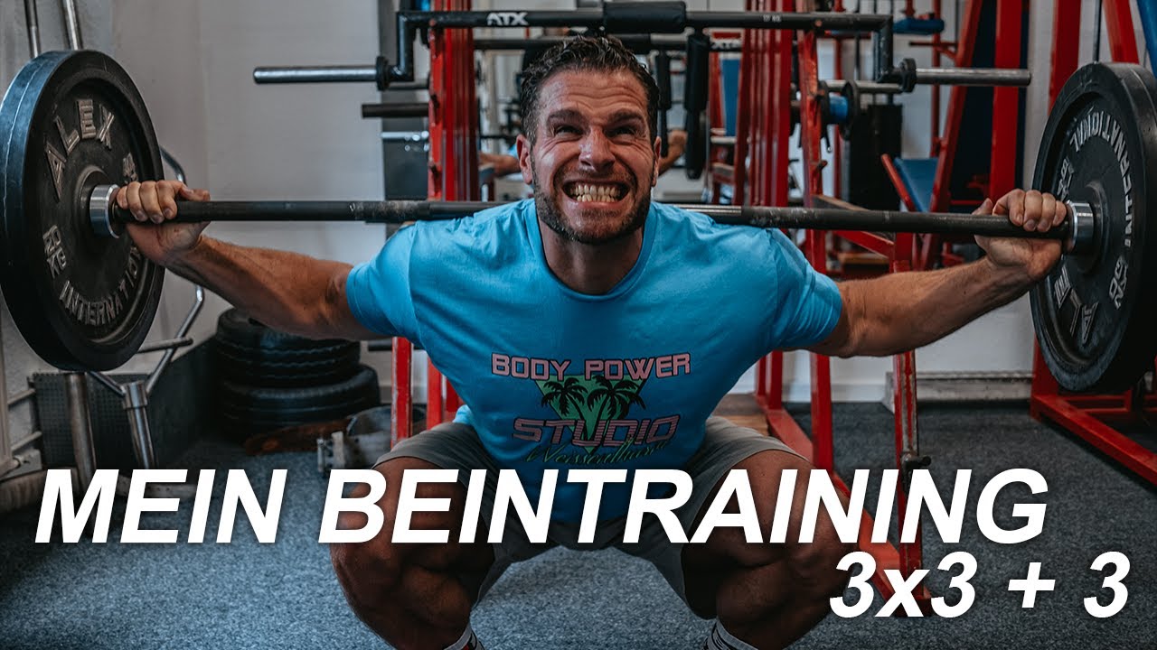 Das 3x3+3-Beintraining (Wenig Aufwand, viel Effekt)