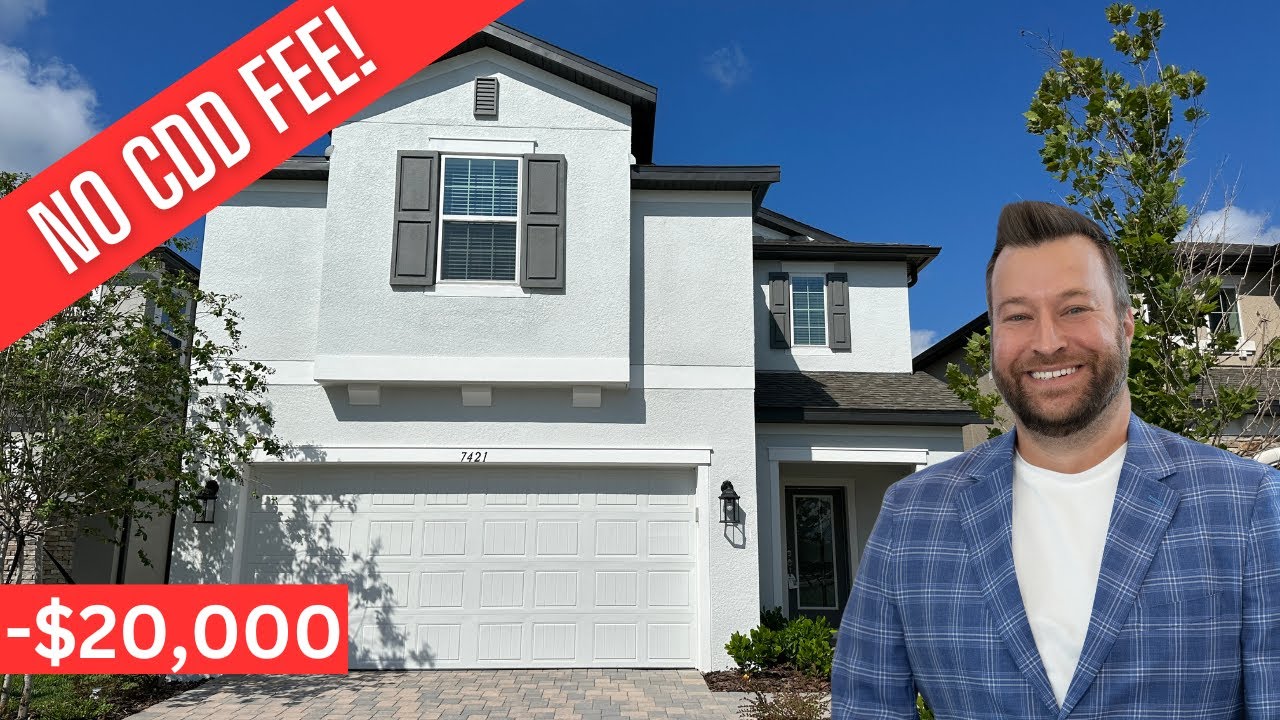 Tour 3 Wesley Chapel Florida New Construction Homes For Sale with Price Reductions & Reduced Rates!