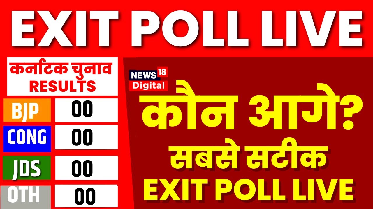 Karnataka Elections Voting Live Update: Karnataka Elections Exit Polls LIVE | BJP VS Congress | News