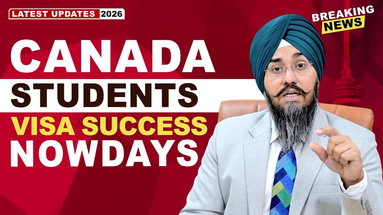 CANADA STUDENTS VISA SUCCESS NOWDAYS | STUDY VISA UPDATES 2026 | USA CANADA UK
