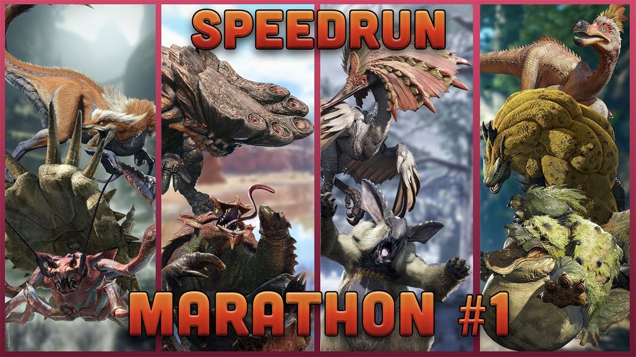 MHR Sunbreak Speedrun Marathon M★1 Simple Rules TA