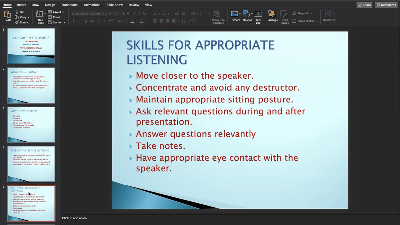KCSE English Revision Virtual Class