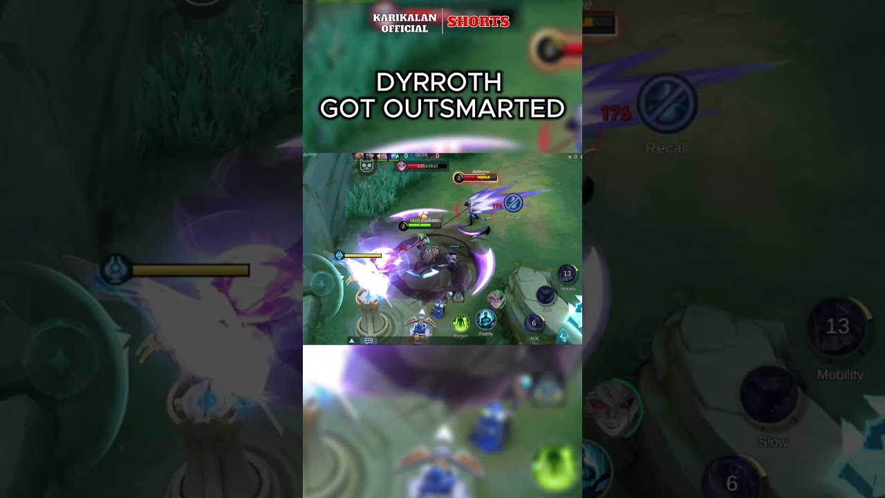Epic Dyrroth Bait 🤣🤣 #mlbbshorts #mlbb #dyrroth