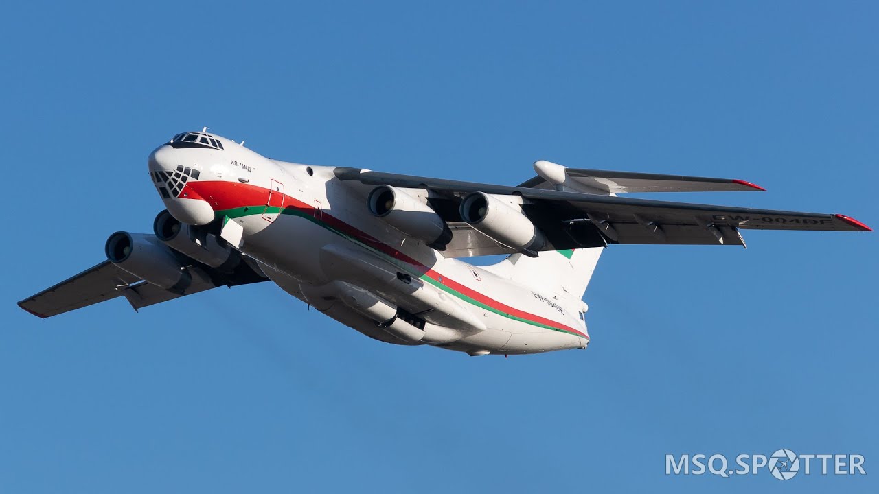 Ilyushin IL-76MD | Belarus - Air Force | EW-004DE | UMLI 05.02.2020