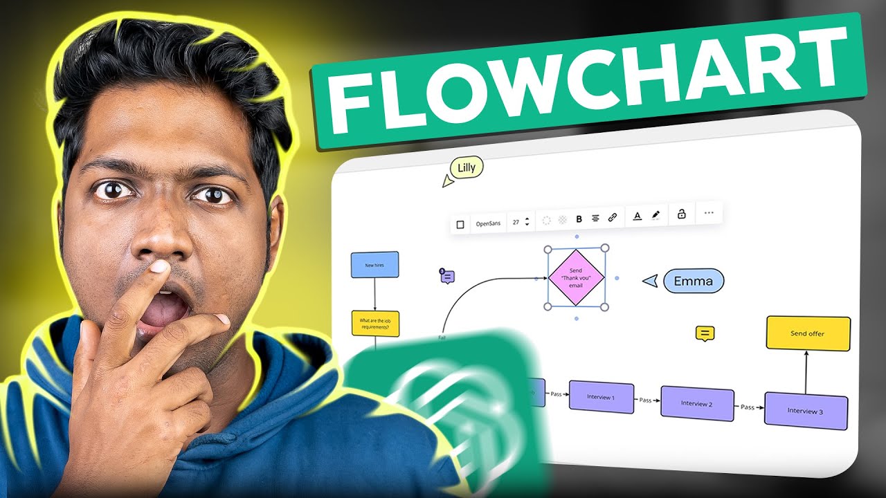 Turn Your Ideas into Flowcharts in Seconds Using AI! - Text to Diagram
