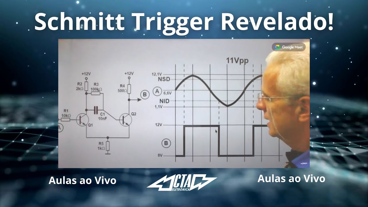 SCHMITT TRIGGER - Entenda o mais eficaz eliminador de ruídos para sinais digitais - Luiz Alberto