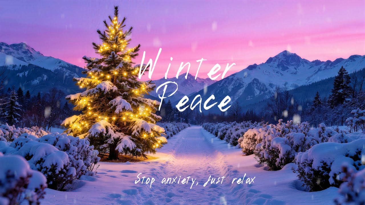 Winter Peace – Calm Acoustic Guitar Music for Relaxation, Stress Relief & Focus