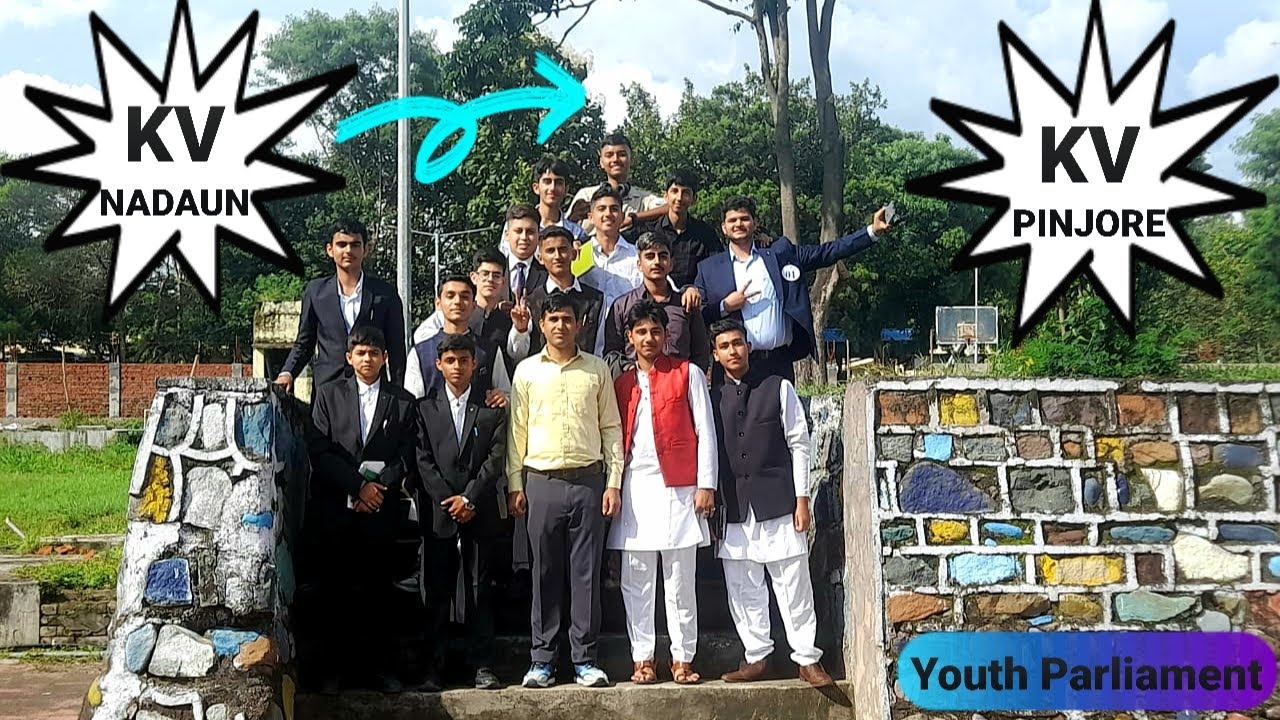 Youth Parliament Vlog | KV Nadaun To KV GC CRPF Pinjore 