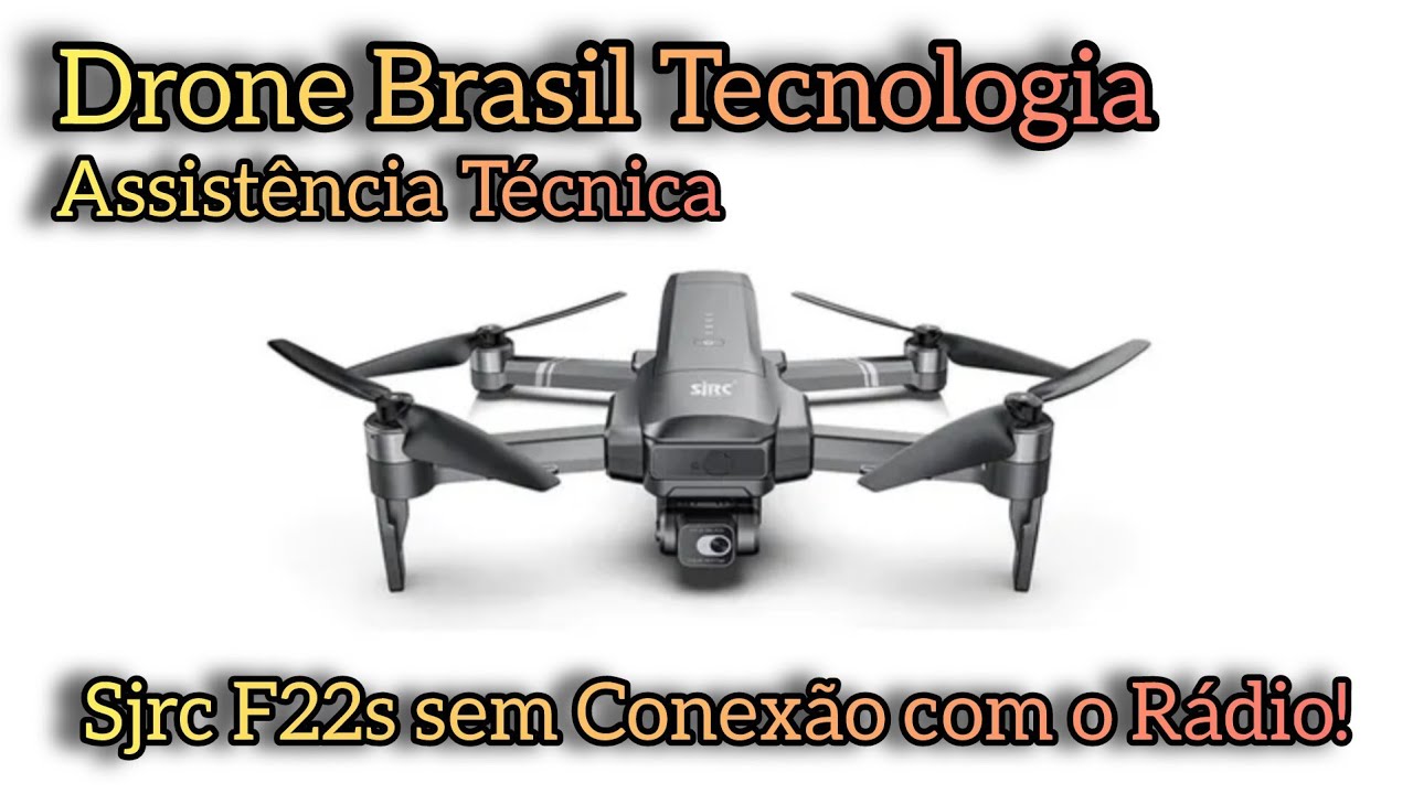 Drone Sjrc F22s sem conexão Cliente Carlos Rj