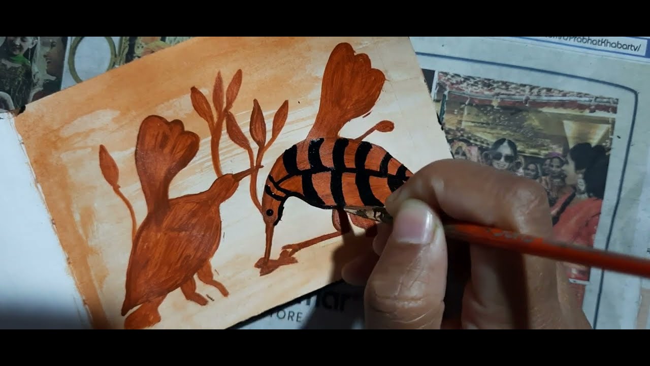Sohrai painting Jharkhand| Jharkhand cultural painting Sohrai art| tribal art