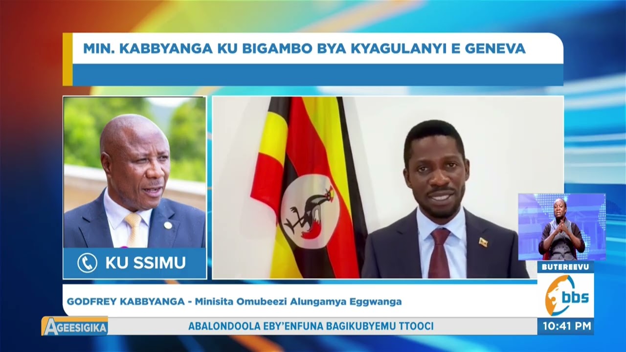 Abakugu Bavuddeyo ku Bigambo bya Kyagulanyi mu Lukungaana lwa Geneva Summit #Ageesigika
