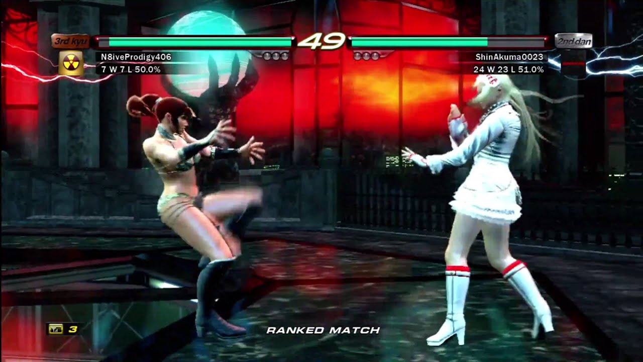 Tekken 6 - Xbox 360 - Ranked Match - Christie vs. Lili