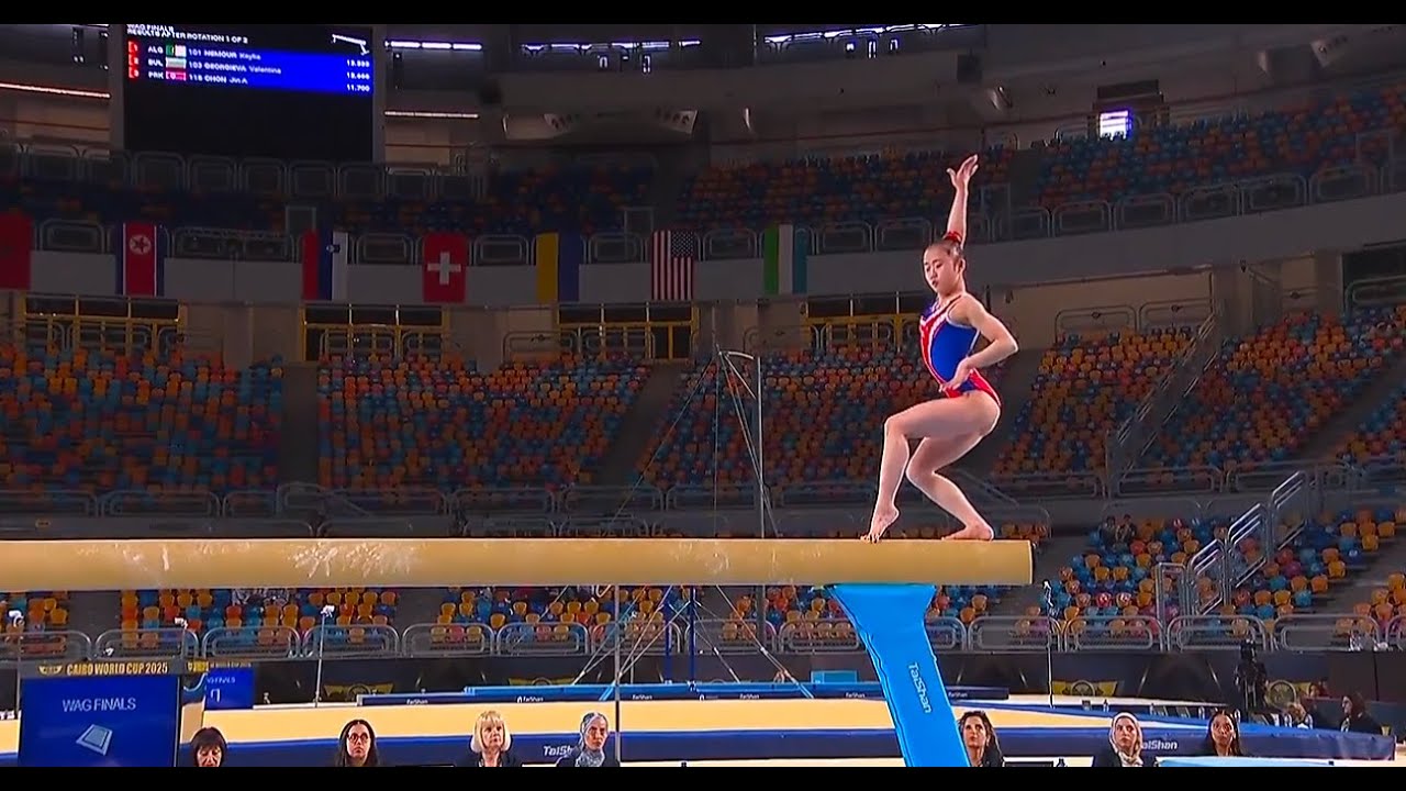 2025 Cairo World Cup EF WAG Beam BB MAG Vault VT