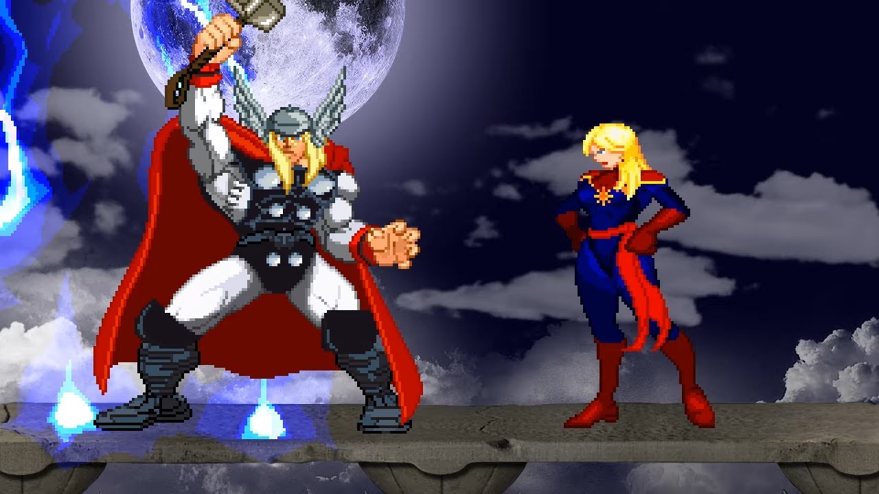 Captain Marvel vs Thor | Marvel | Mugen