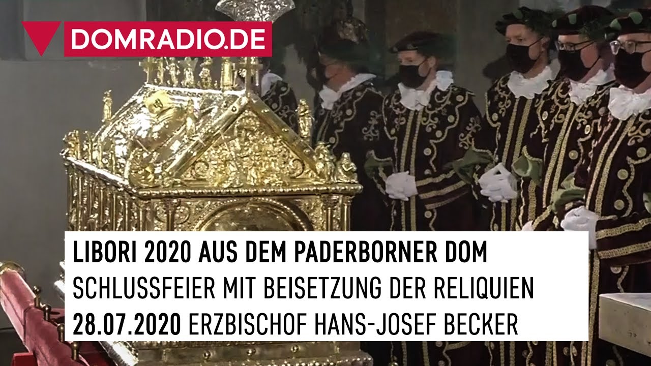Libori-Schlussfeier mit Beisetzung der Reliquien - Live aus dem Paderborner Dom