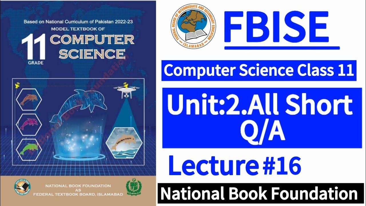 Class 11 Computer Unit 2 (All Short Q/A) | New Syllabus 2024|LearnOnlineWithAnum