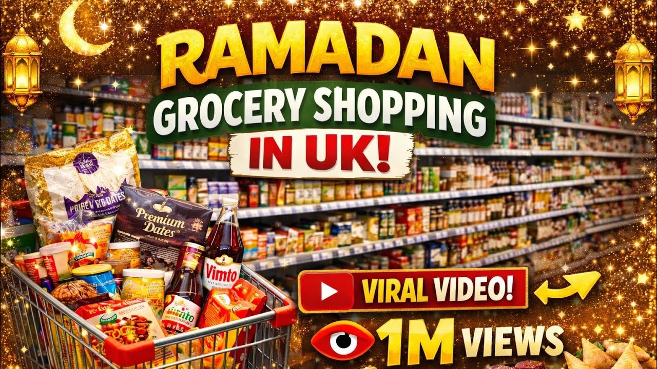 Aj Hum Gaye Ramadan Grocery Shopping 2026 🛒 | Dekhein Humne Kya Kya Kharida🤔 #ramadangroceryShopping