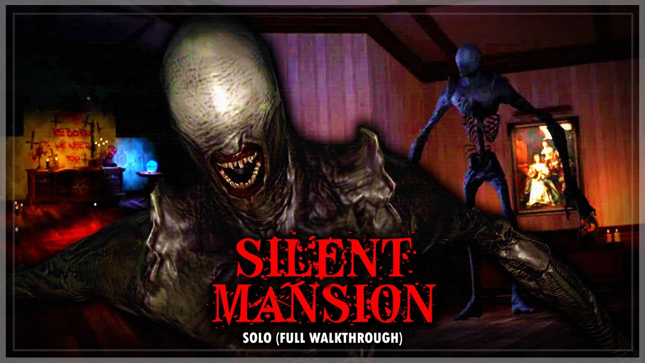 Silent Mansion - Solo (Full Walkthrough) | Roblox