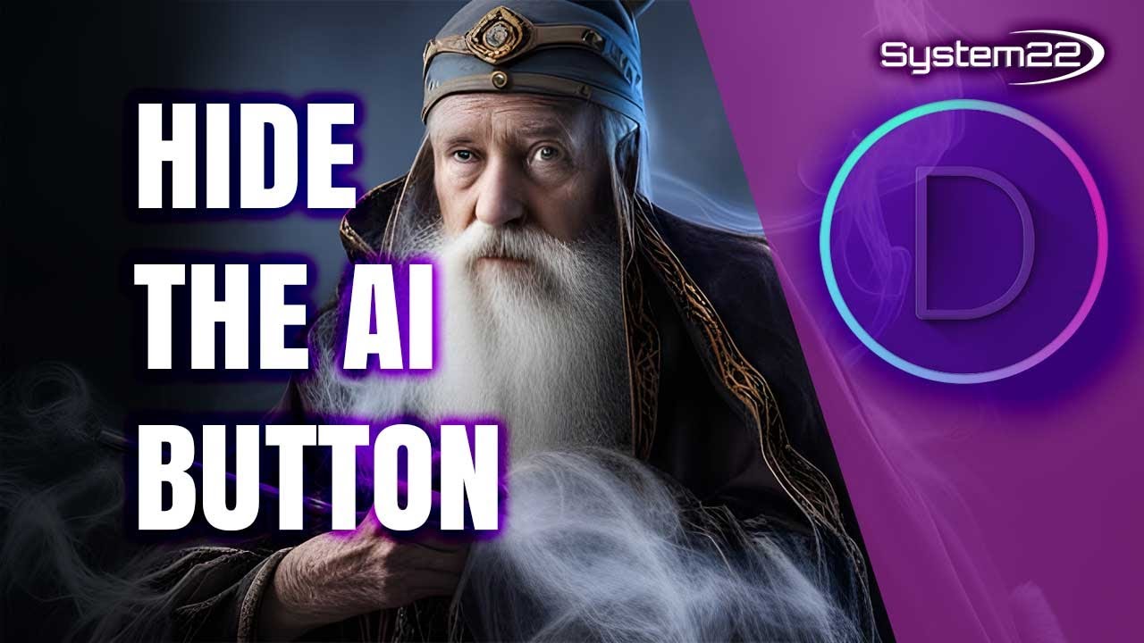 Divi Theme Hide The Generate Content With AI Button
