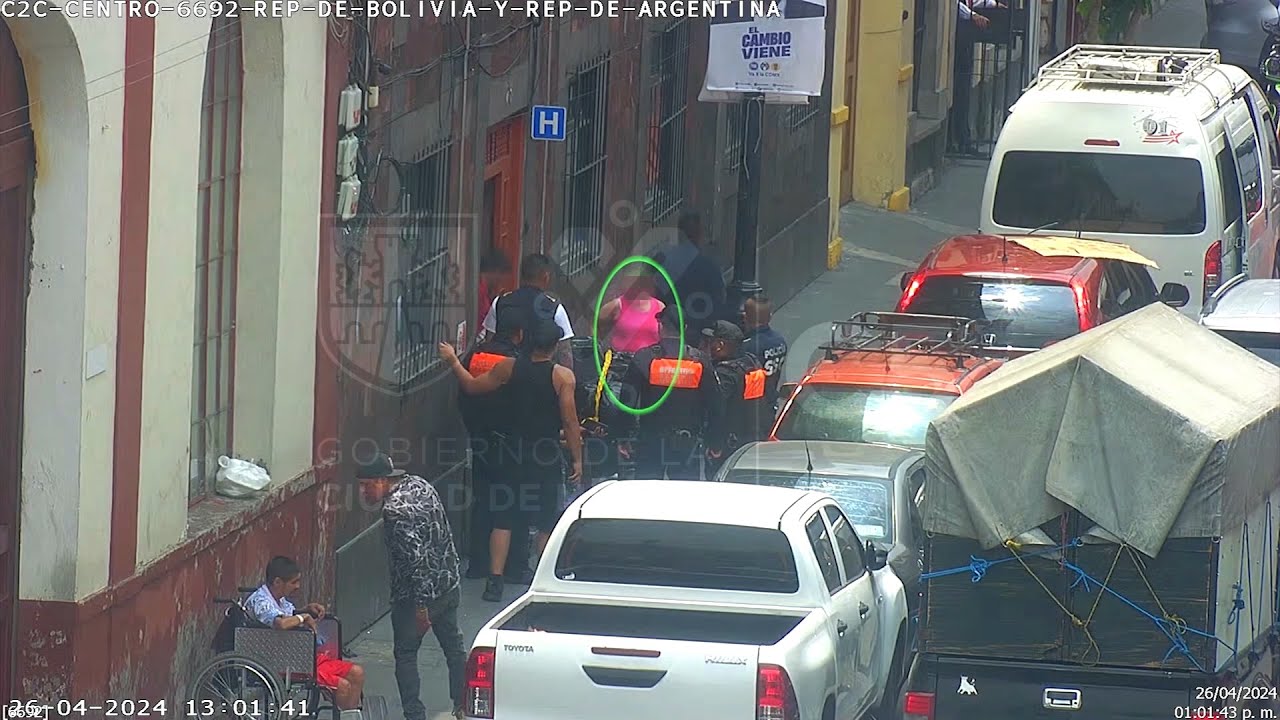 Robo a Transe&uacute;nte - C5 CDMX Cuauht&eacute;moc