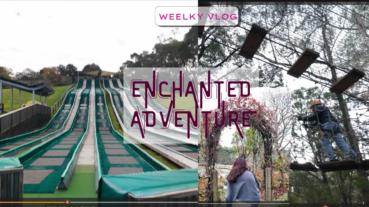 Family Adventure Day at Enchanted Gardens  | Tree Surfing, Water Slides & Fun Moments.