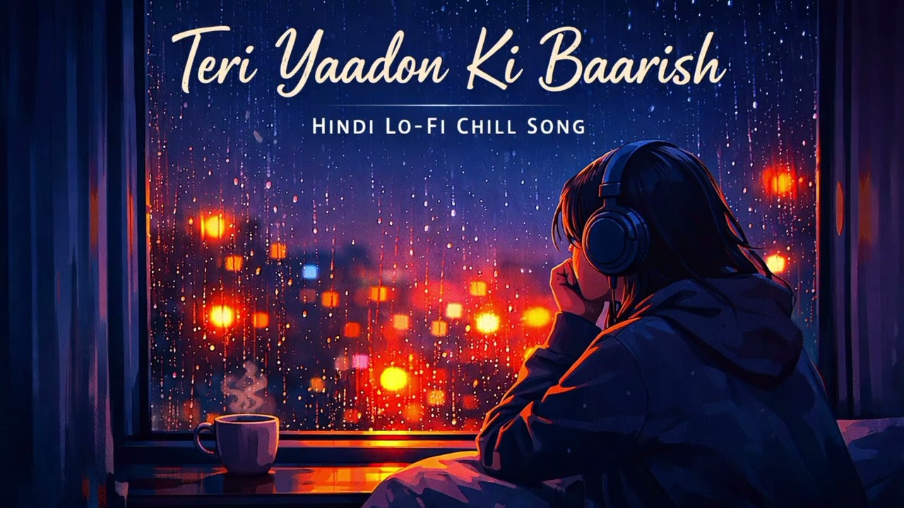 Teri Yaadon Ki Baarish | Hindi Lo-Fi Chill Song | Rainy Night Vibes 2026