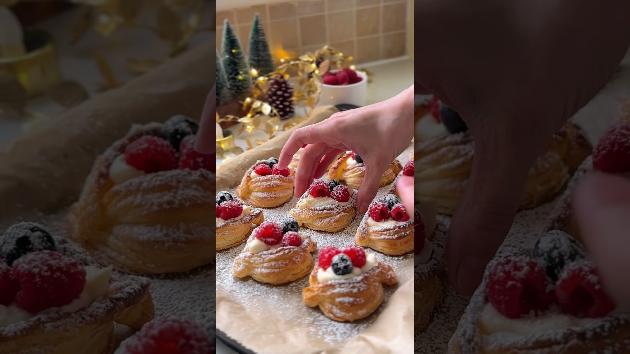 30 минут и десерт готов 🥰 #десерты #выпечка #вкусно #рецепты #food #recipe
