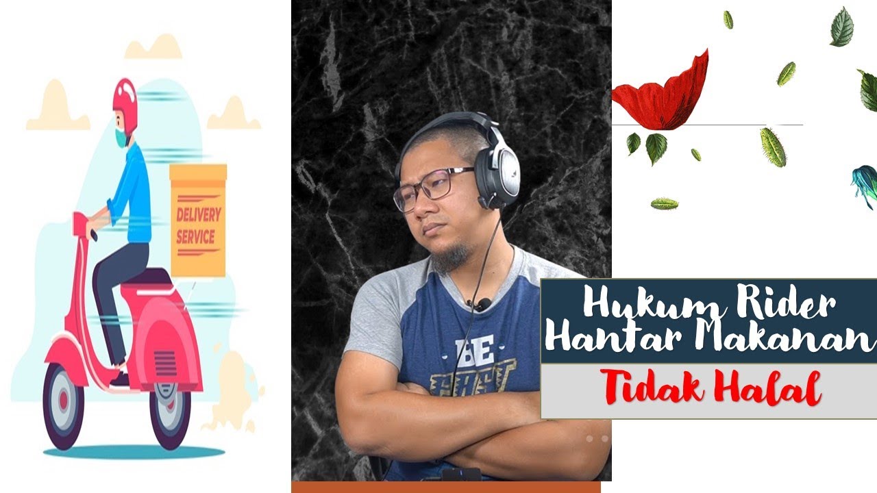 Hukum Rider Menghantar Makanan Tidak Halal