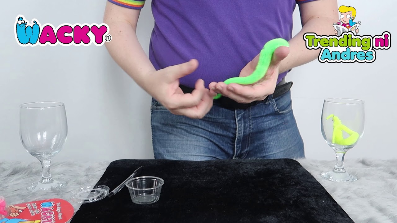 Наденьте Wacky Worm | узнайте, как играть с Wacky Worm | Распаковка Wacky Worm