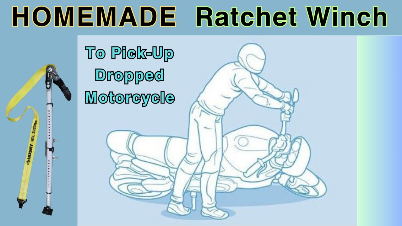 Making a Motorcycle Winch for Under $45!
