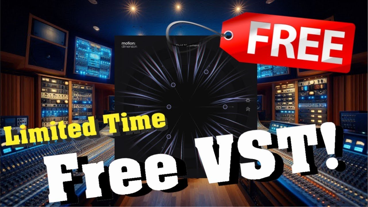 【Limited Time Free!?】$49&rarr;$0! Great Modulation Reverb & Delay VST! Motion Dimension Lite Excite Audio