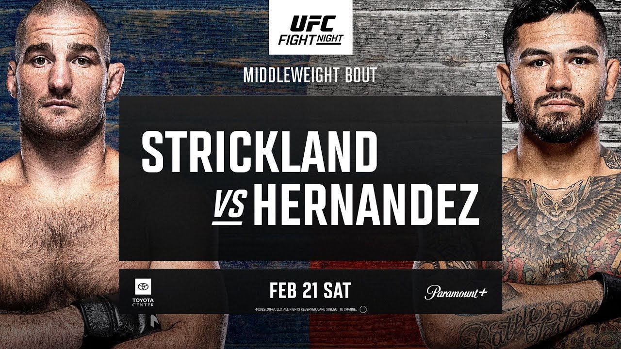UFC Fight Night Strickland vs Hernandez LIVE & FULL FIGHT NIGHT COMPANION