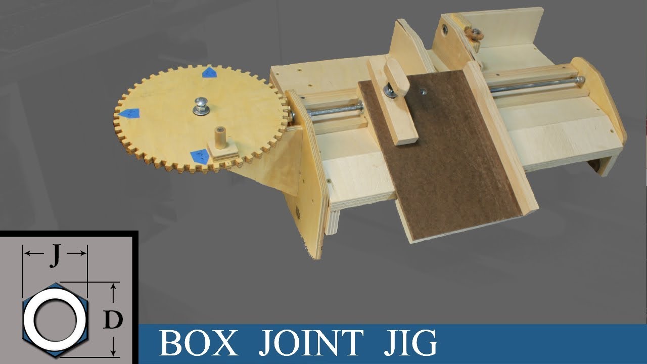 Box Joint Jig for Miter Saw