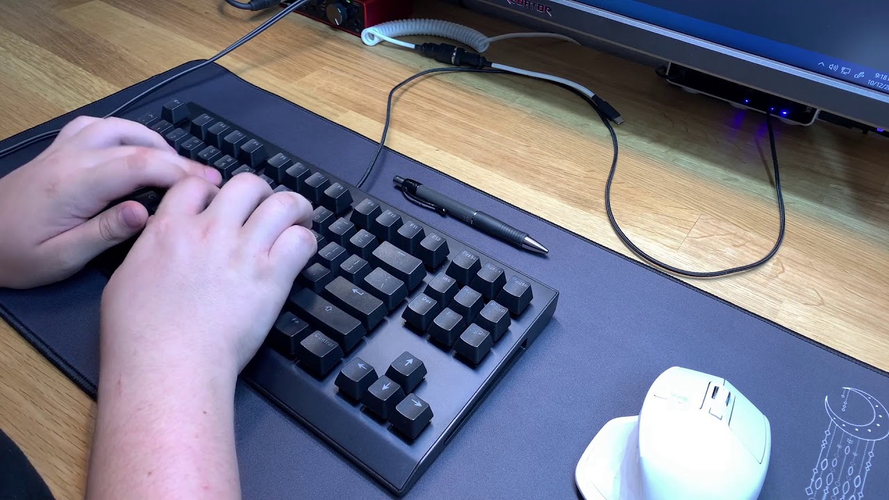 Wooting One w/Lubed Flaretechs Sound Test/Typing Test