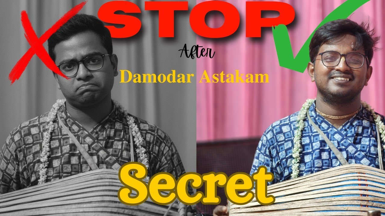 STOP Most play it WRONG! দামোদর অষ্টকমের পর কি বাজবে? #mridanga