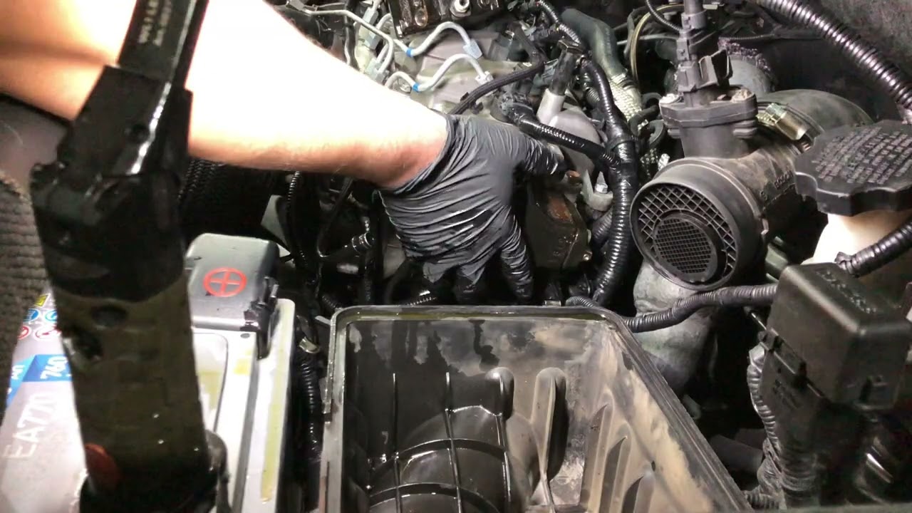 Replacement of high pressure fuel pump (Kia Sportage 2.0 crdi)