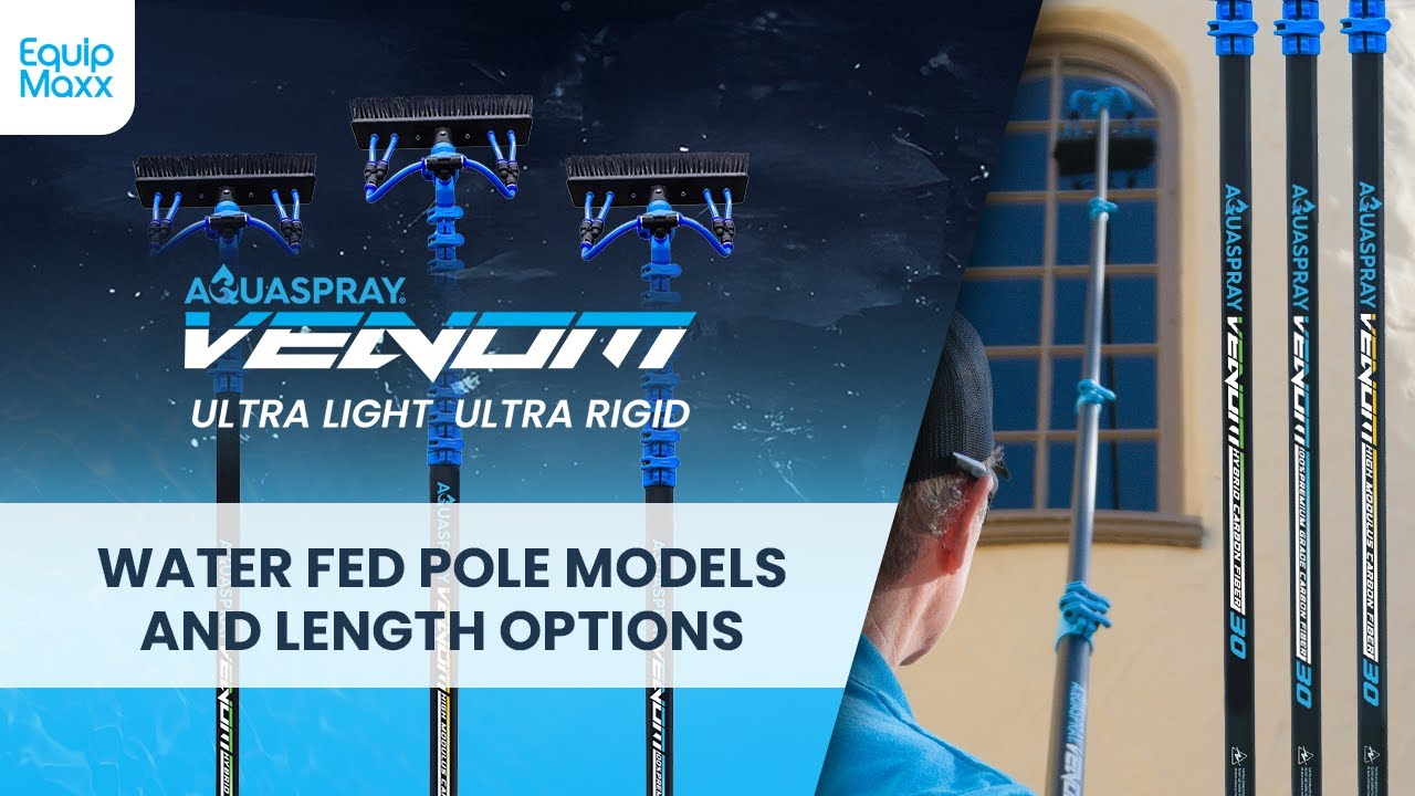 AquaSpray Venom Models, Lengths & Extension Options Explained | Equipmaxx