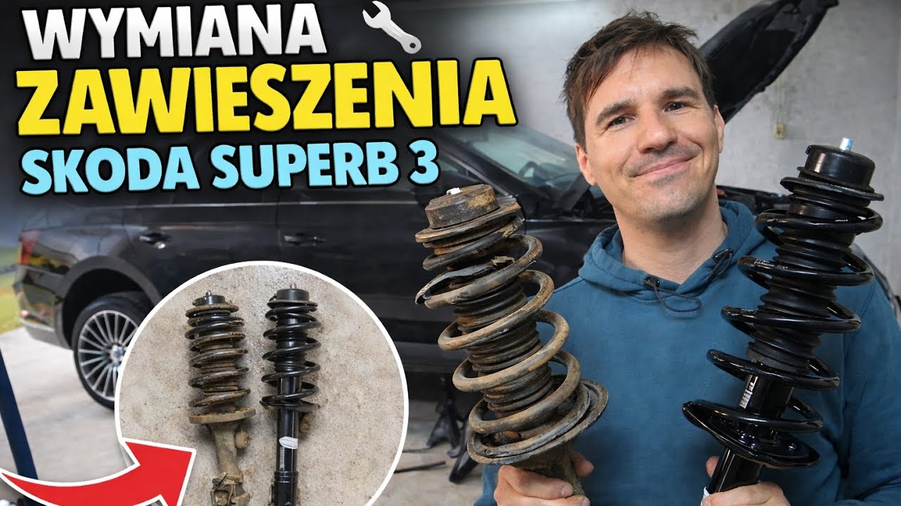 Krok po kroku: wymiana zawieszenia Skoda Superb 3 (DIY)
